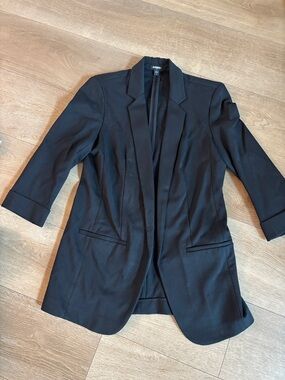 Express Black Women's Tailored Blazer